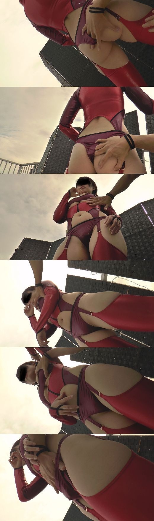 超高画質FHD動画 Pフェット新人モデル危機一髪 野外イベントで悪質カメコの餌食にNO-1NO-2セット