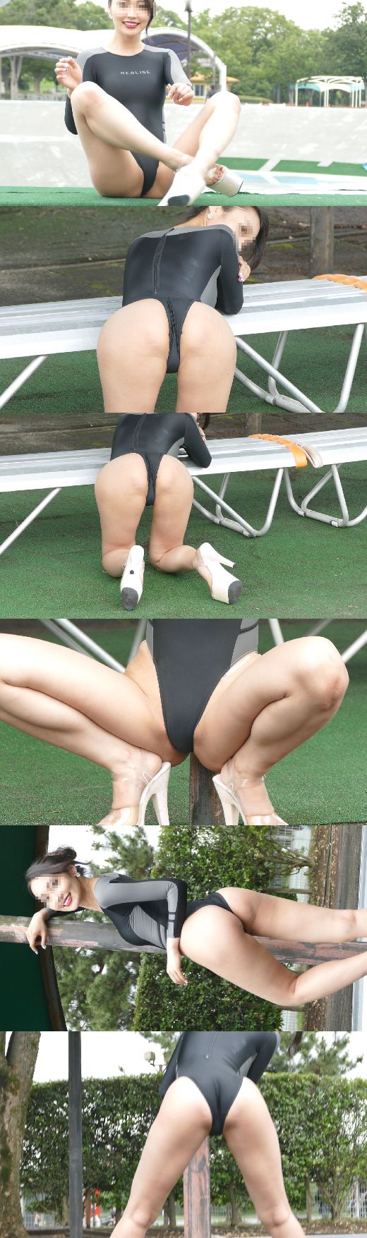 競泳水着野外アイドルフェスティバル えっちな食い込みハイレグ娘大集合 ファン狂喜乱舞コンプリートセット