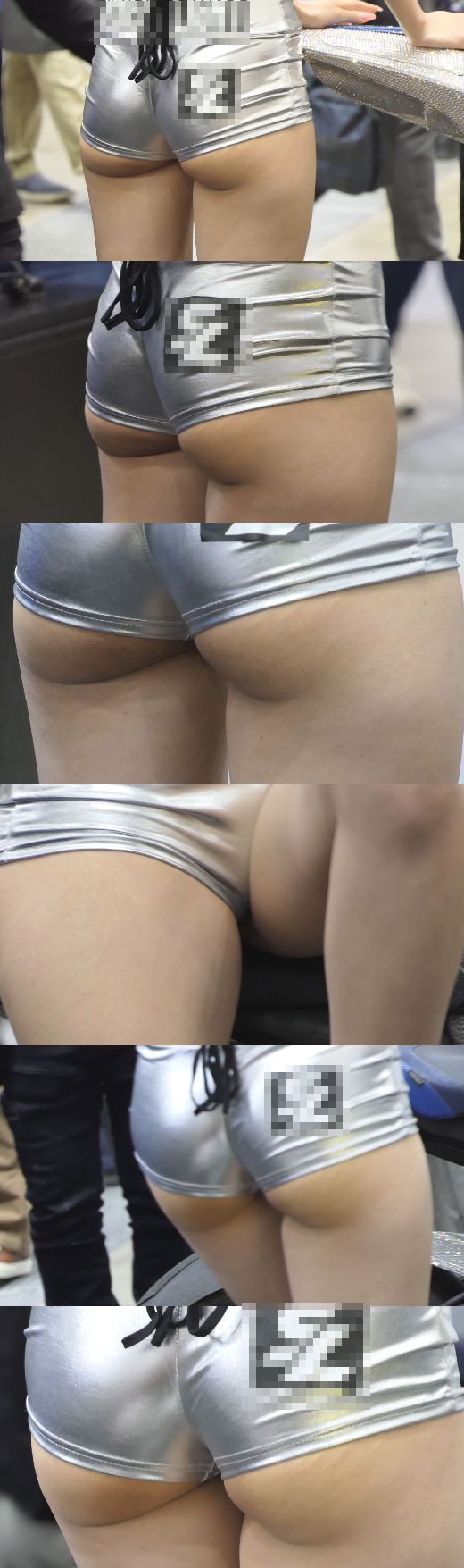 超速報!モーターサイクルショー2026NO-17 シルバー食い込みパンツ編