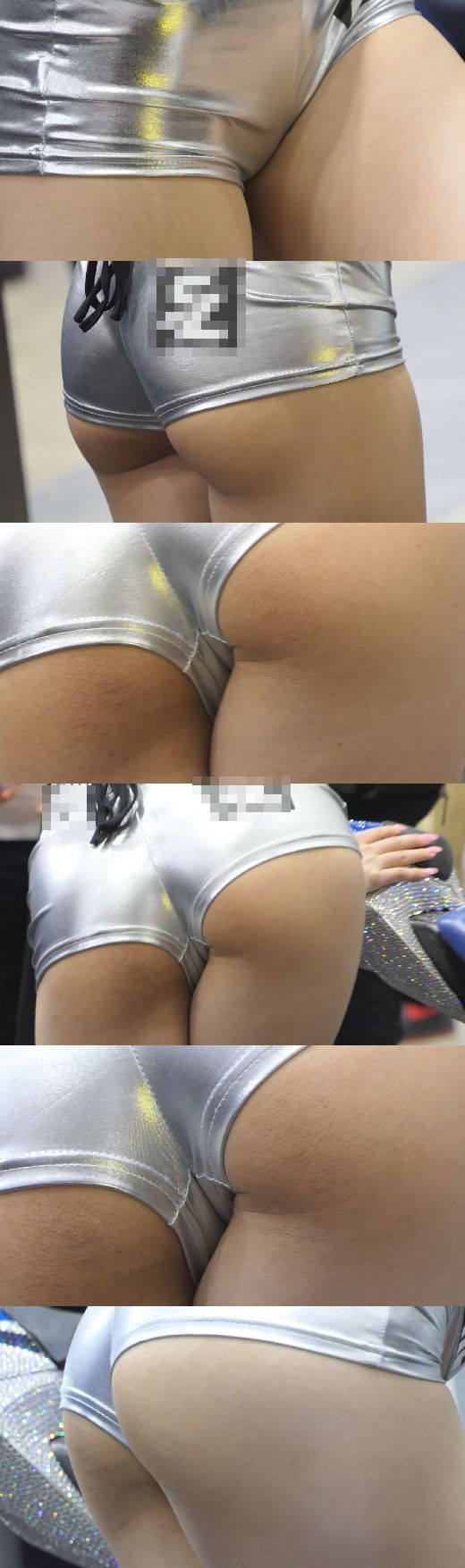 超速報!モーターサイクルショー2026NO-17 シルバー食い込みパンツ編