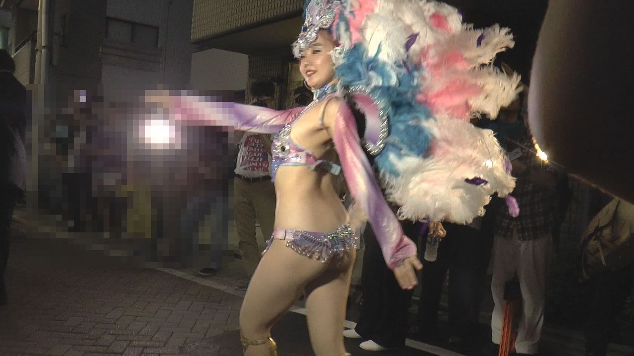 【PALPIS様先行独占】若さと美貌兼ね備えた学生サンバチームの可憐な演技NO-4 えっちな乳尻編