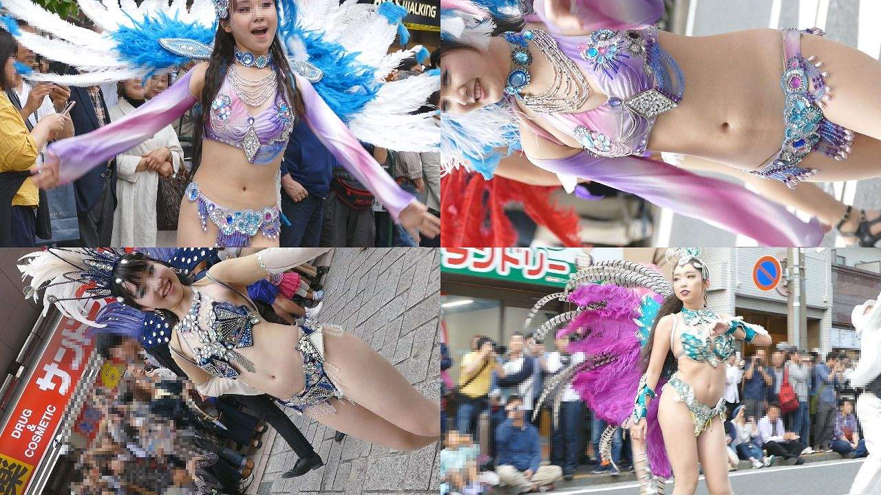 PALPIS 【PALPIS様先行独占】超絶美女軍団JDサンバチーム登場で商店街はお祭り騒ぎNO-123セット 98037