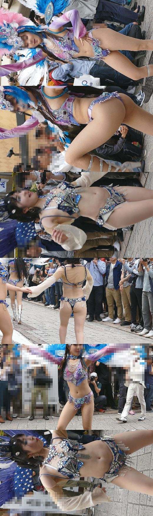 【PALPIS様先行独占】超絶美女軍団JDサンバチーム登場で商店街はお祭り騒ぎNO-5 ピチピチダンサー編