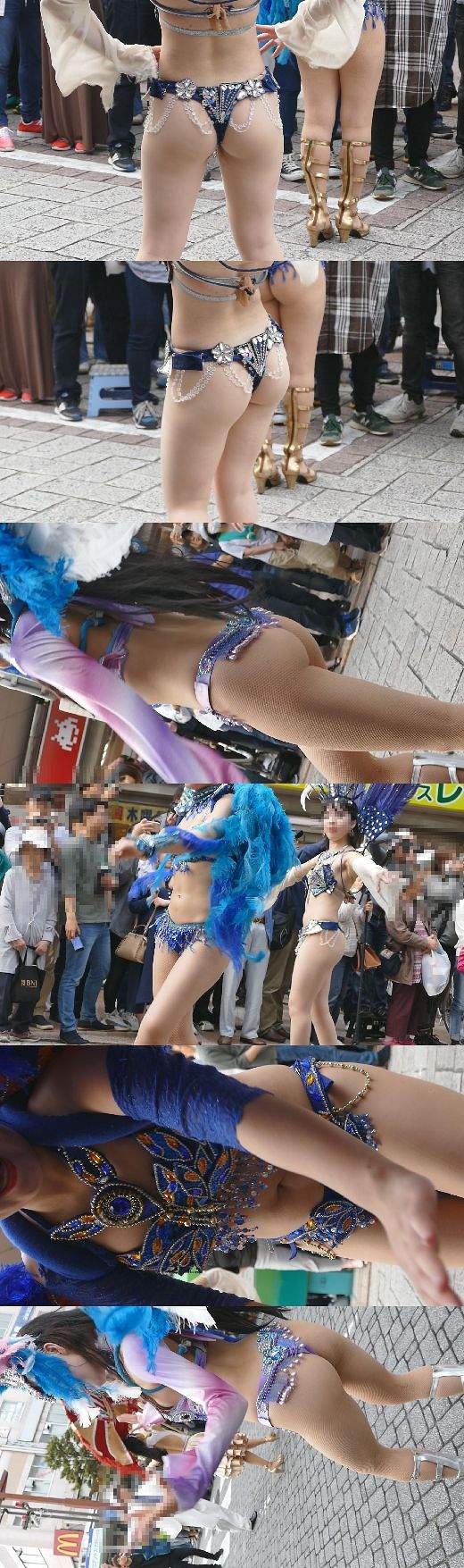 【PALPIS様先行独占】超絶美女軍団JDサンバチーム登場で商店街はお祭り騒ぎNO-5 ピチピチダンサー編