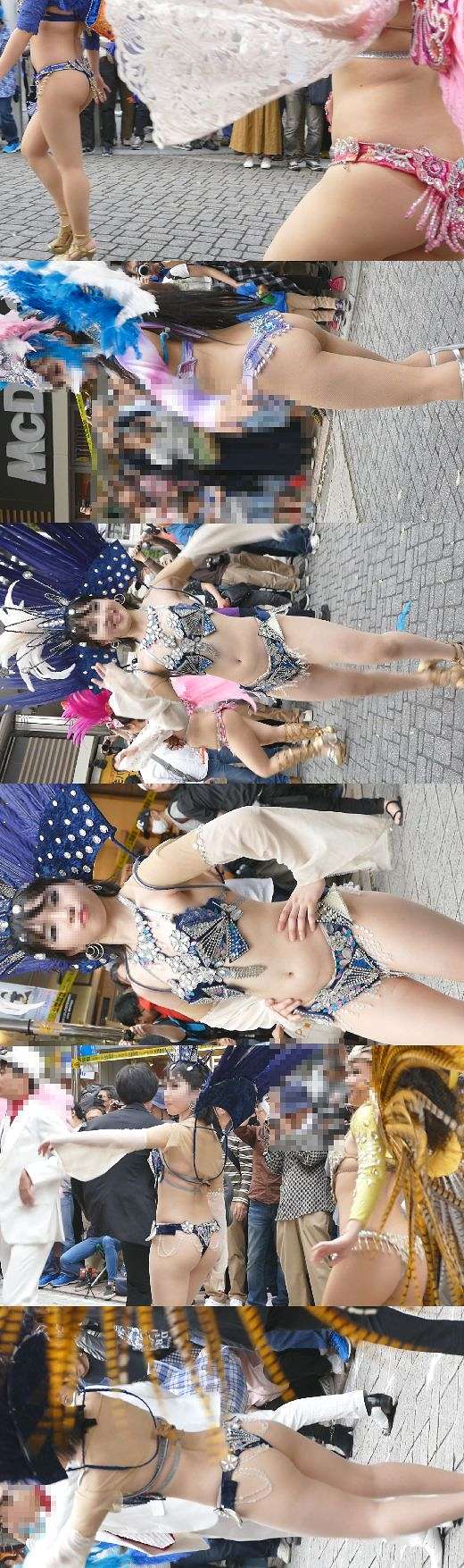 【PALPIS様先行独占】超絶美女軍団JDサンバチーム登場で商店街はお祭り騒ぎNO-5 ピチピチダンサー編