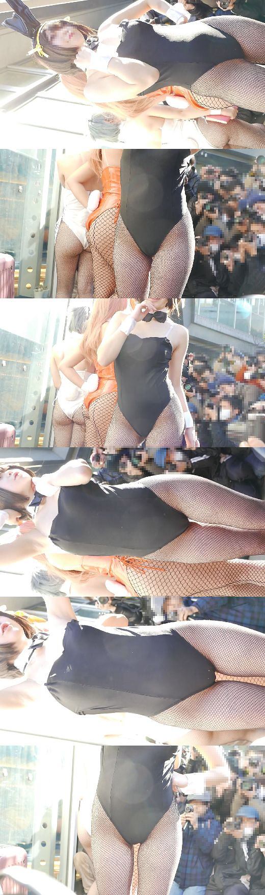これがいわゆるコスプレの闇!えっちなコスプレイヤーをゼロ距離ローアンNO-8 エロバニーちゃん併せ編