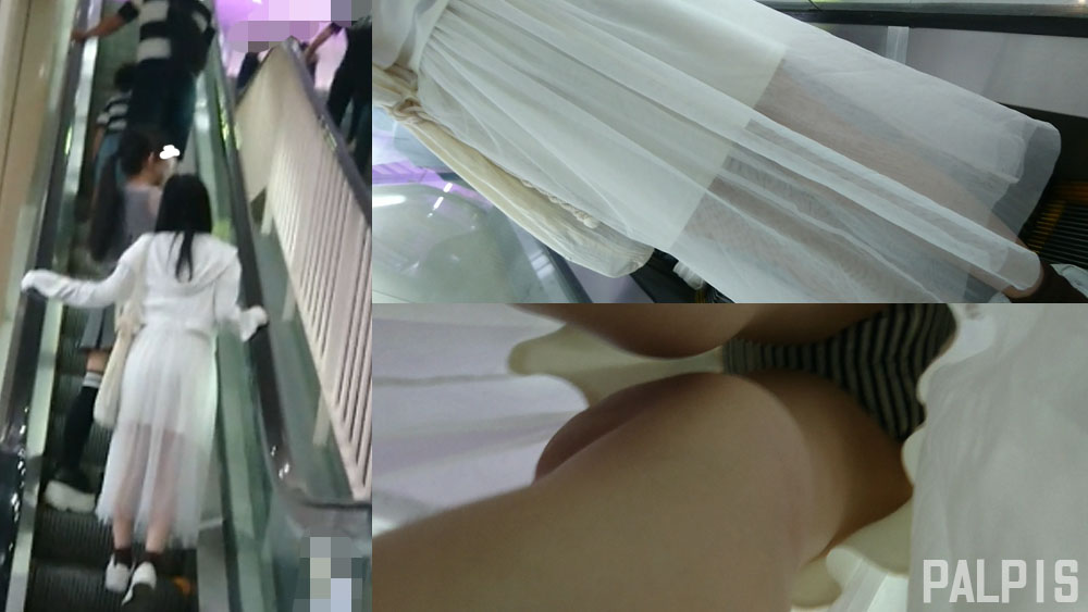 厚底モリモリガールをパシャリ