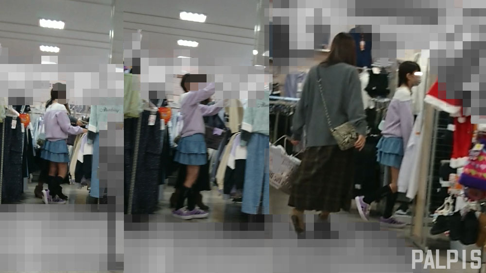 女の子の成長を感じながらパシャリ