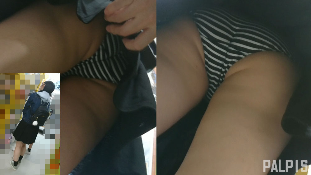 推し活に夢中な女の子をめくりまくってパシャリ