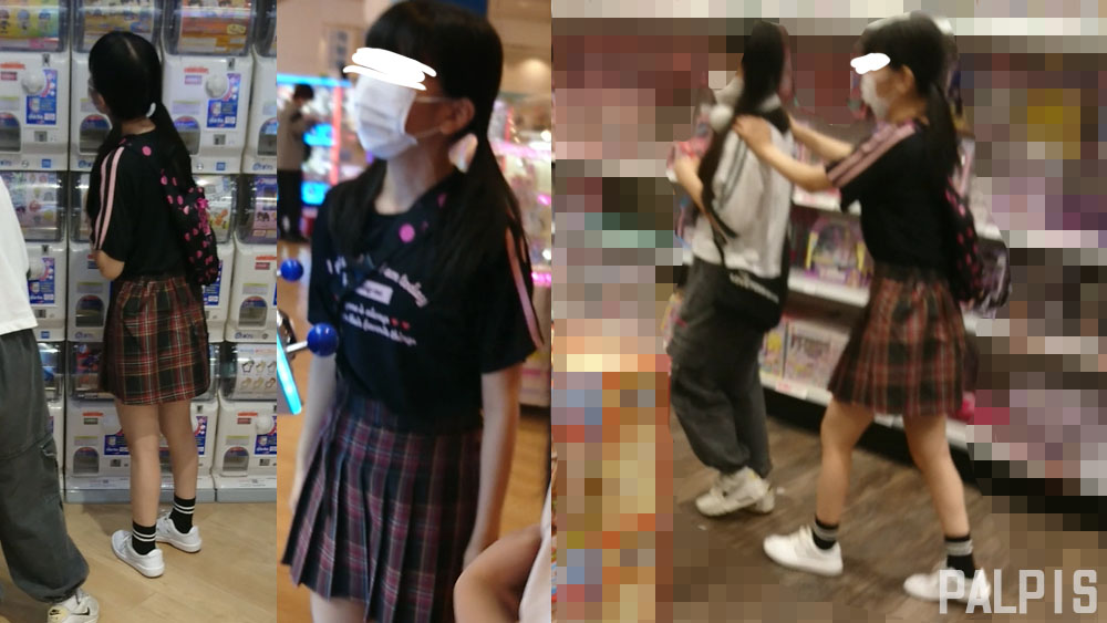 ブームにのってる今時ガールをパシャリ