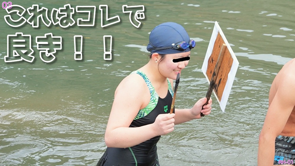 動画だよ！水辺の白魚たち 禁断のおどり食い01c