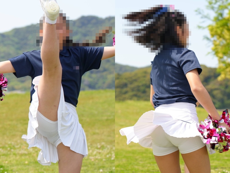 チア#272 白スコチアのVジャンプ