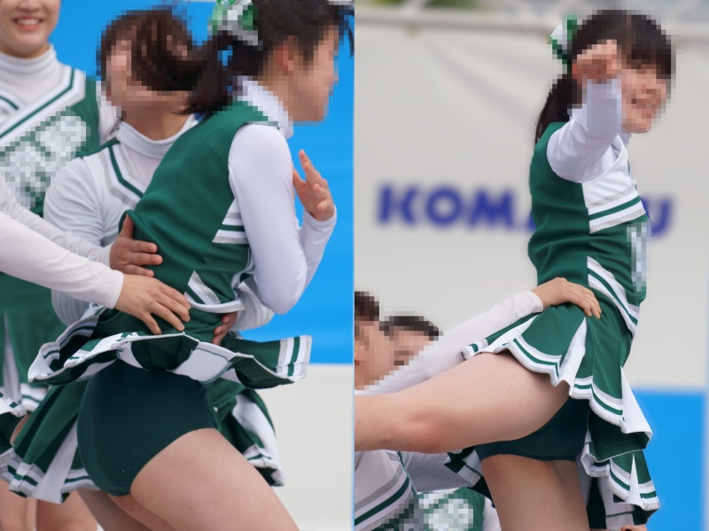 【再販】チア#92 緑の大開脚