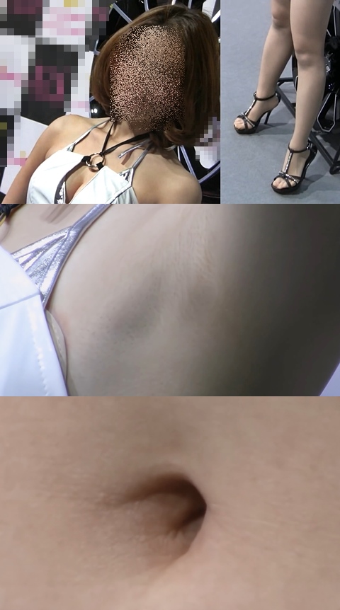 パンストつま先が蒸れ蒸れガール ワキおへそ C311