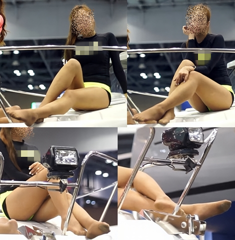 蒸れ蒸れガールの姿態!パンスト足裏 つま先 C346