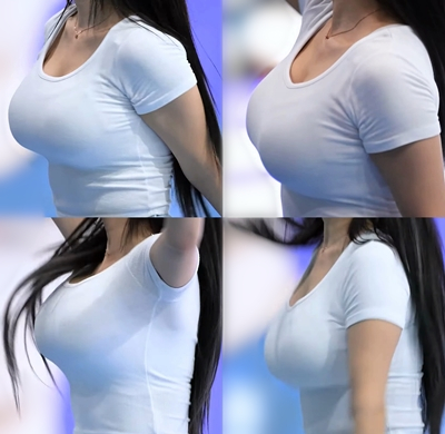 超巨乳!おっぱいがプルンプルン揺れてるお姉さん C350