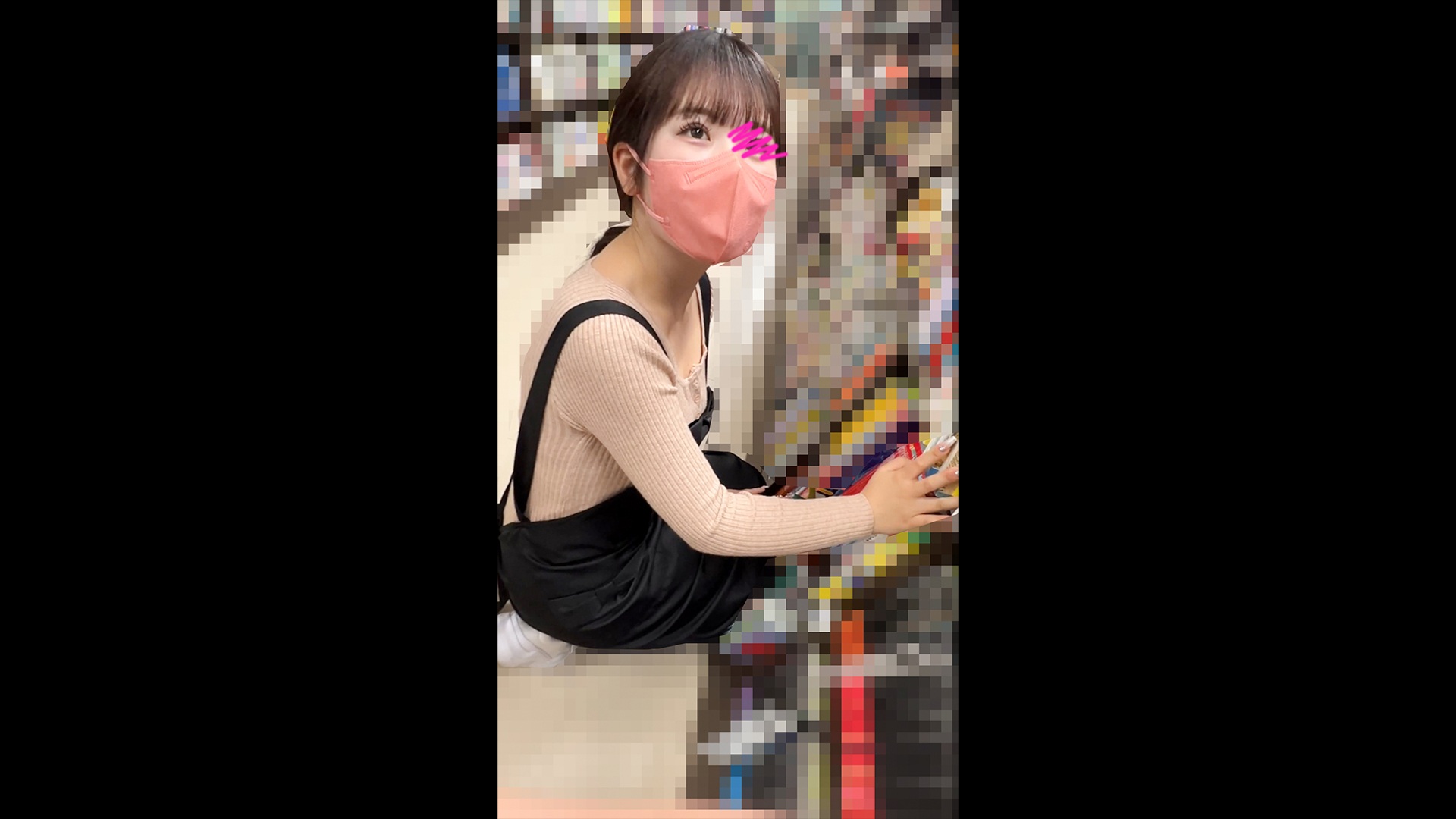【店員さん胸チラB地区㊿】清楚系美人店員さんと再会!雑貨屋店員さん/美巨乳本屋店員さん/2名
