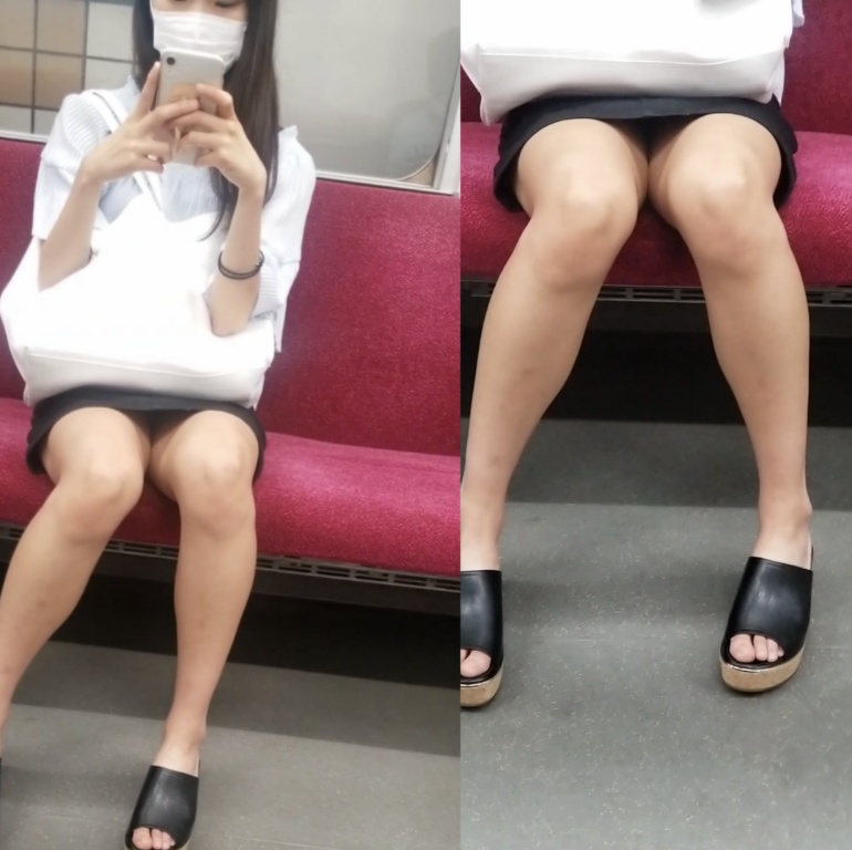 5名（制服2名）電車対面 gallery photo 4