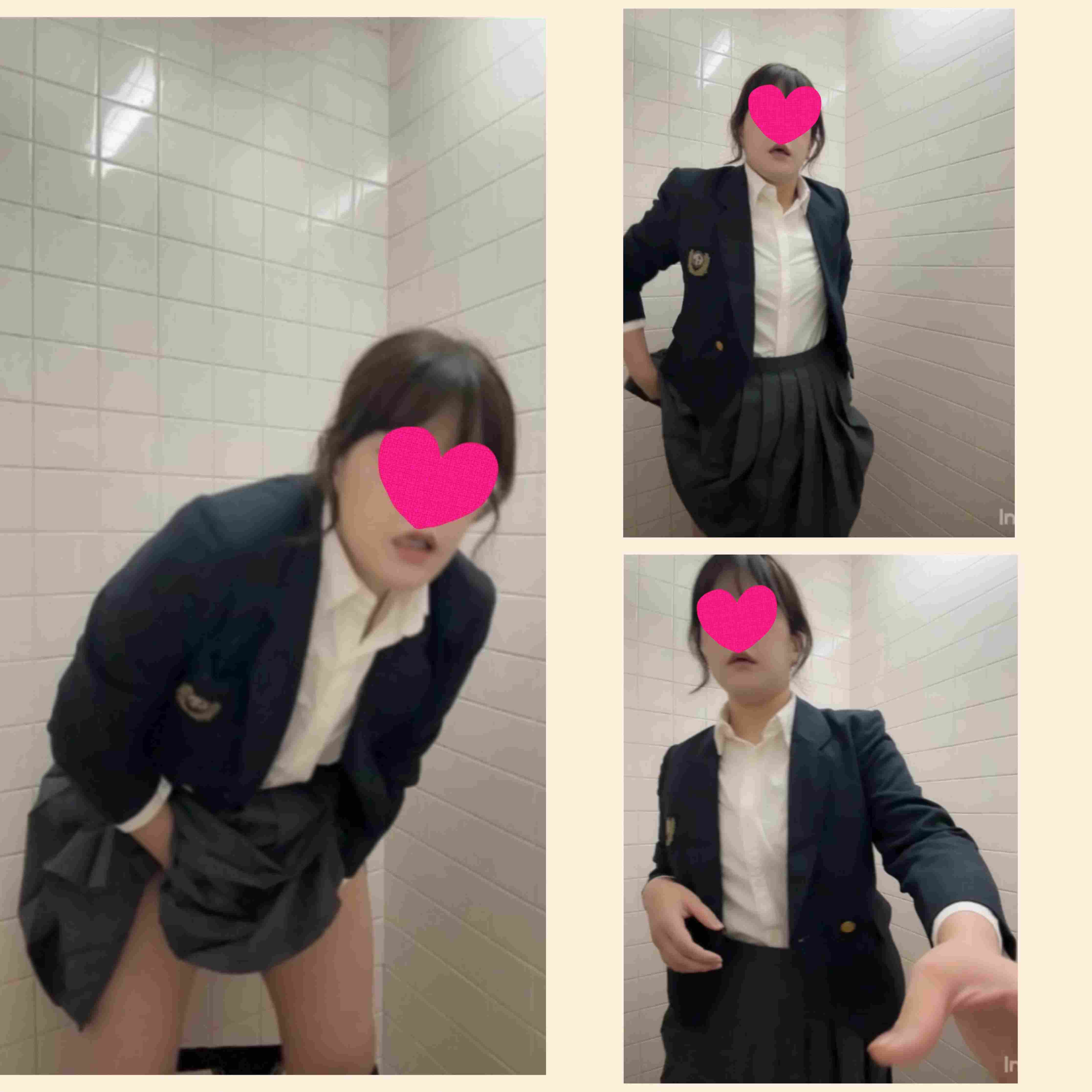 S級の激カワ彼女/休み時間に自撮りするオナニーがエロすぎる