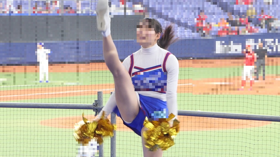 KECR-84 新・チアセクシーな歌が聞える84~王道の応援チアリーダー!迫力キックで青アンスコからハミてます!!