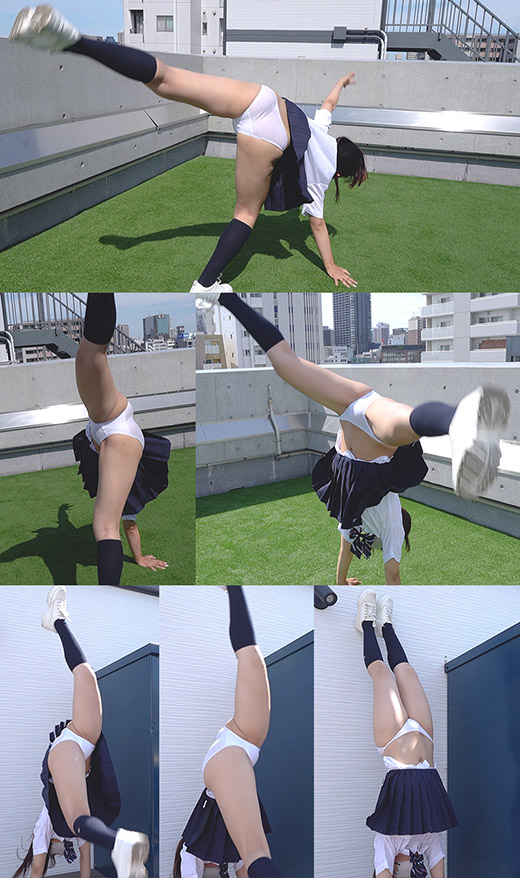 運動部女子はいいケツしてる(3)スローモーションパンチラ編