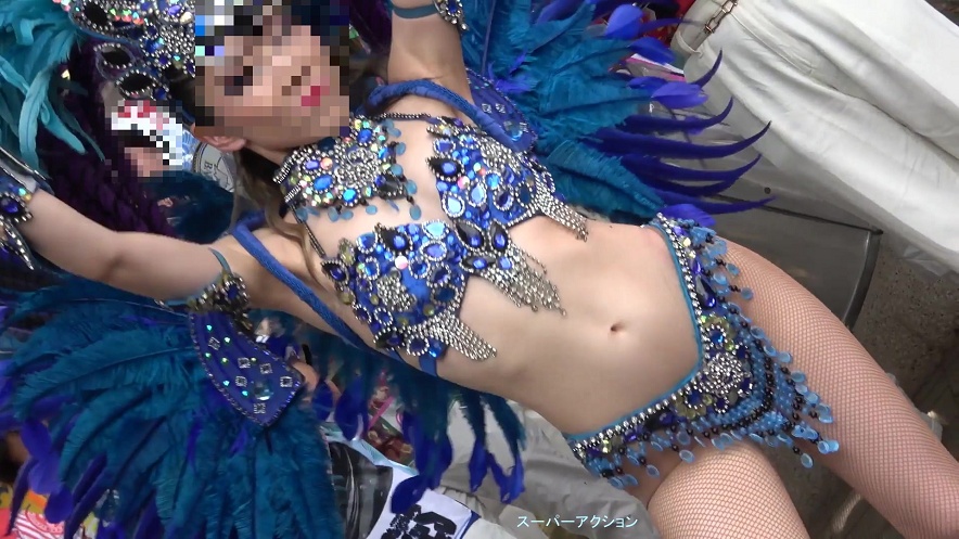 SFS-24-1 スポフェチシリーズ サンバ編㉔(その1)～七夕祭り商店街をパレード！狭い近いで超接近サンバ！！