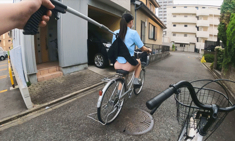 JK自転車ぱんちら②