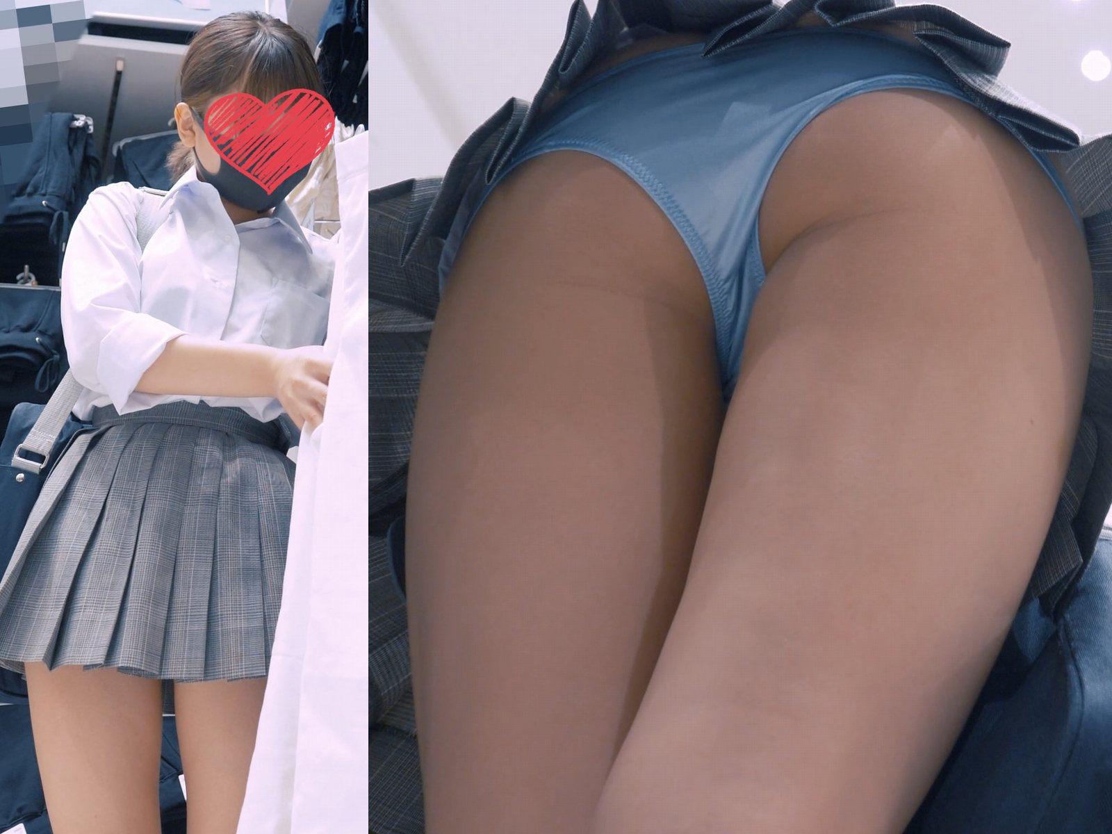 [4K]えちえちJK盗撮No.31#羽〇高