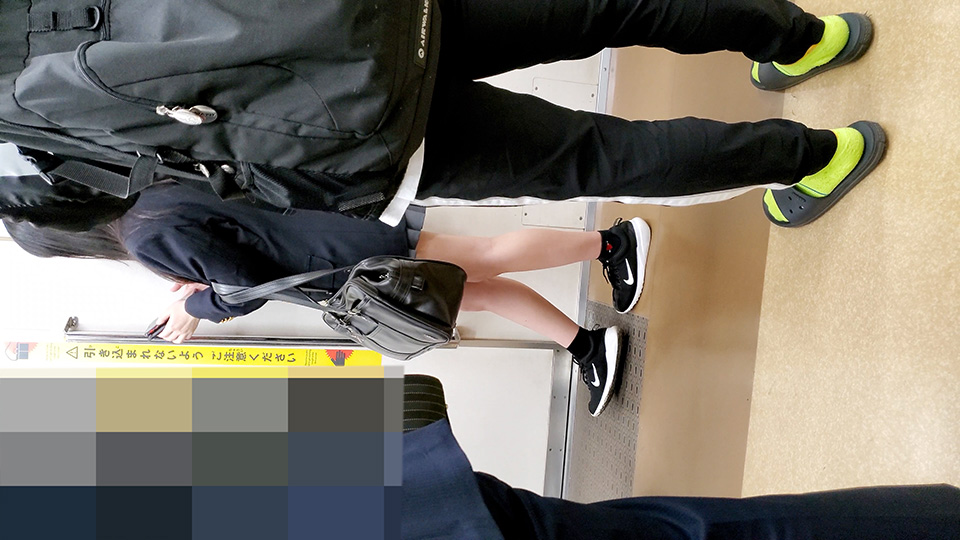 可愛いJKを数日ストーカーしてパンツを確認