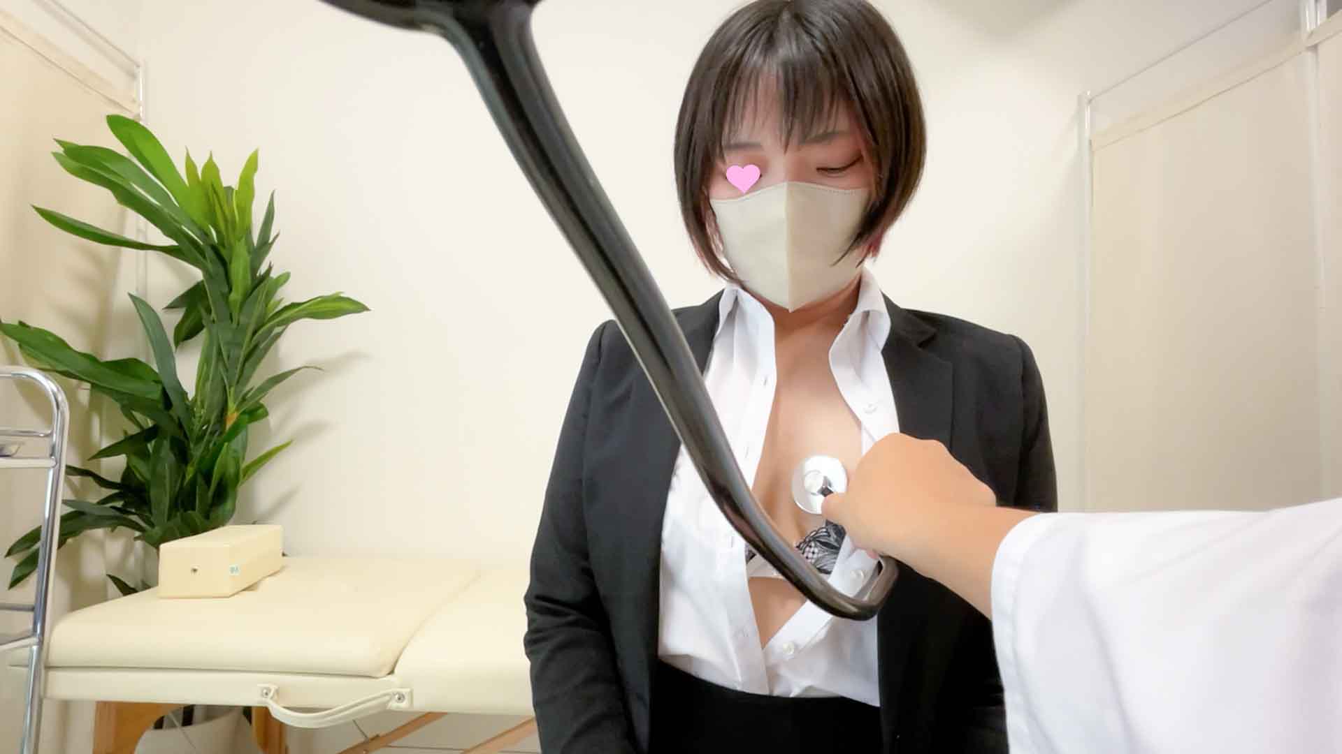 美人OLの美乳を揉みしだく/お触り検診で敏感乳首を責めまくる【おっぱい/内科医】