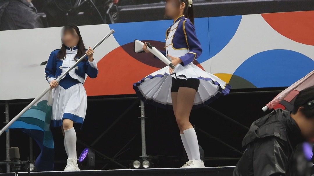 SCHW-27 チアーズワンダー㉗(番外編)超有名JDのカラーガードチア演舞【4K動画】