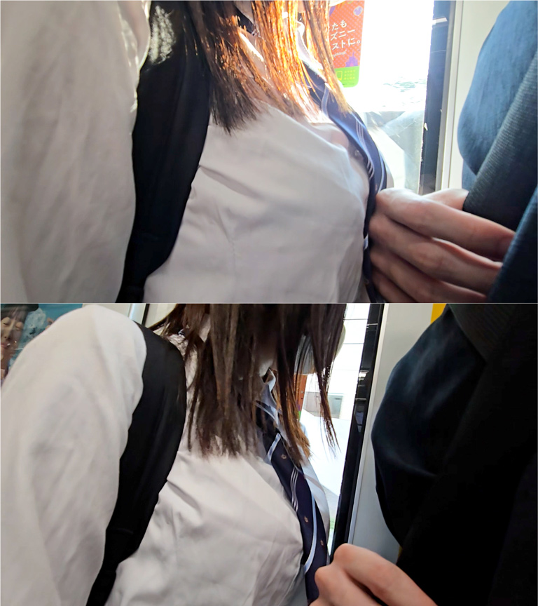 狂信者 #133【★4】激カワ巨乳娘、シャツ越しにも分かる発育良すぎるおっぱいをお触り