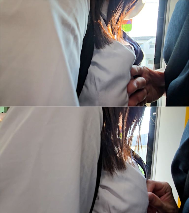 狂信者 #133【★4】激カワ巨乳娘、シャツ越しにも分かる発育良すぎるおっぱいをお触り