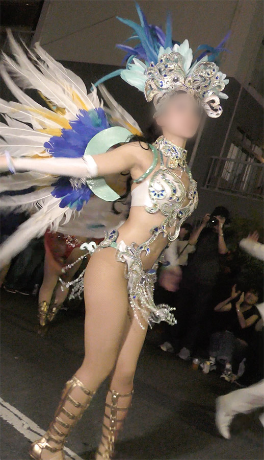 【フェチ動画】ゼロ距離で撮った!今、世代最高のミューズな美人女子大生ダンサーの笑顔弾ける真夏の夜の熱狂サンバ