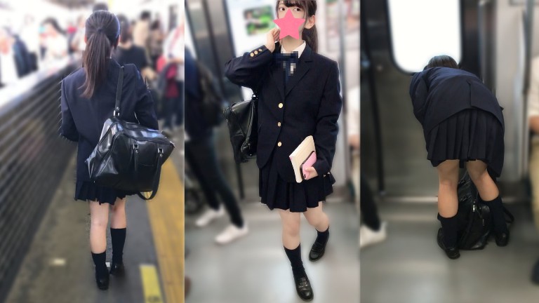 【制服JK】さかさんぽ No.037 勉強食事通学と大忙し。アイドルJKの放課後【顔出し】