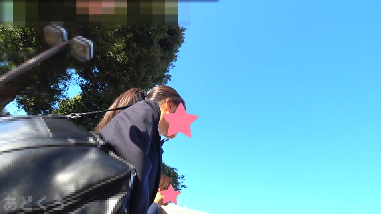 【制服JK】さかさんぽ No.037 勉強食事通学と大忙し。アイドルJKの放課後【顔出し】