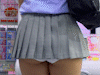 街中制服少女パンチラ盗撮おさわり　超ミニスカ制服パンチラを激写＆スカートめくってパンツまる出し！！ Part1