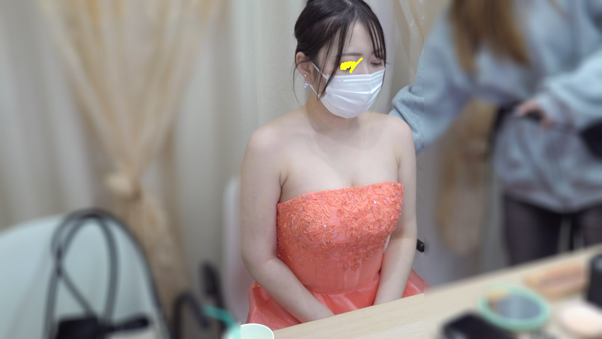 vol.62【花嫁さんの生着替え】ポチャ巨乳美女花嫁さん/アラサー花嫁さん/参列者の巨乳胸チラ