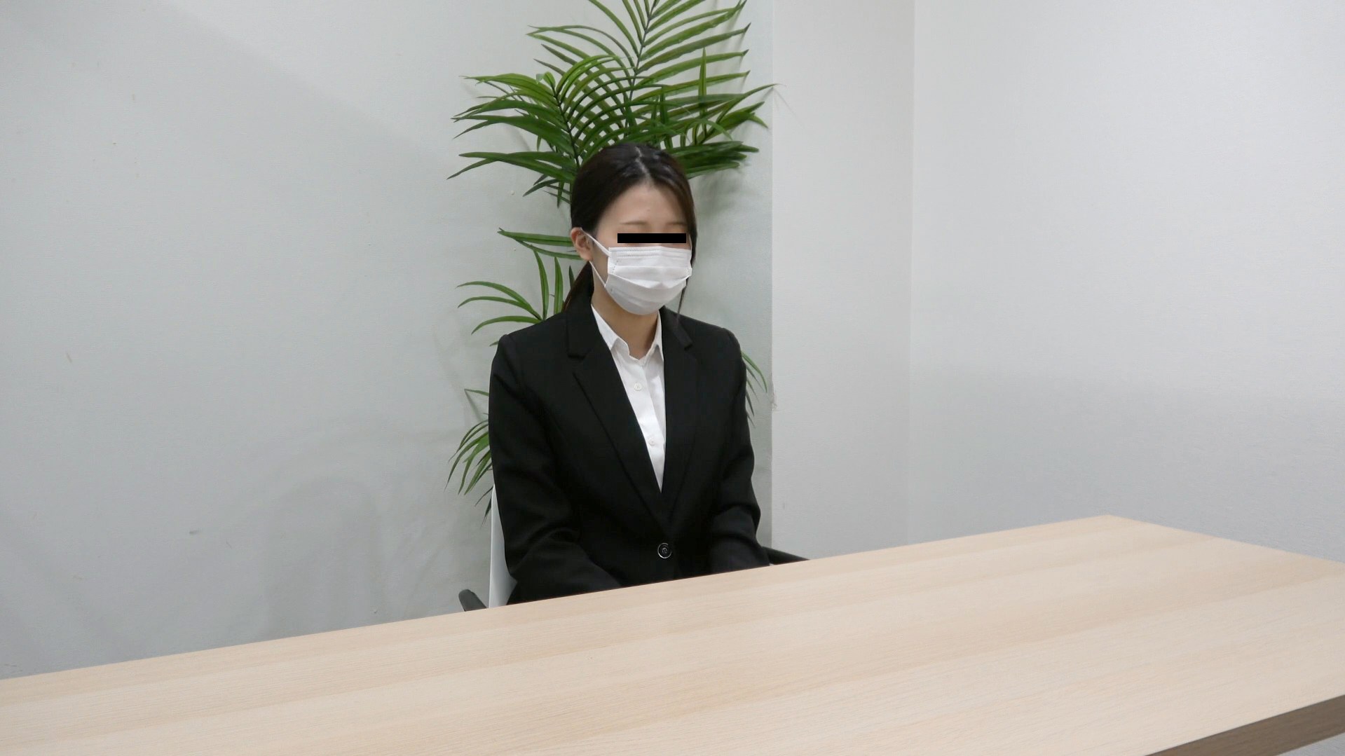 《企業面接》就活スーツ女子の面接の一部始終。Vol.32