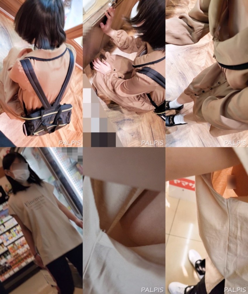 (乳首見え)夏休み中に覗かれた女子たちの胸 全作品セット(胸チラパンチラ)