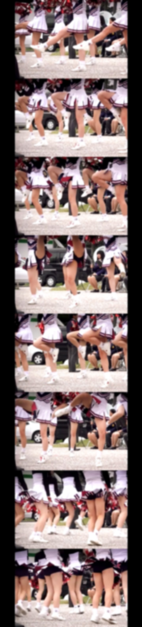 女子大生チアリーダー・地方遠征とかマイナー個人撮影だけど初々しくって可愛いと思うセット。
