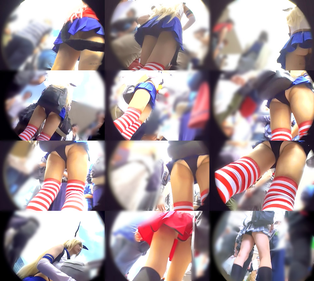 無料。Vol.８ 美少女アニメヒロイン系コスプレイベント個撮パンチラ街撮りコミケ逆さ撮りローアングル