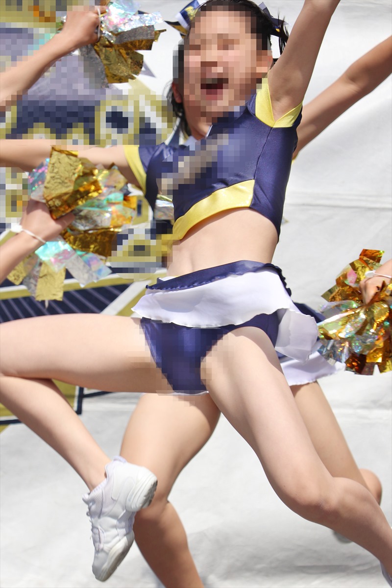 Jr.チア16【静止画379枚+FHD動画、元気美少女達、大開脚、薄手アンスコ他】