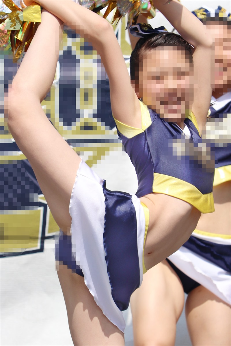 Jr.チア16【静止画379枚+FHD動画、元気美少女達、大開脚、薄手アンスコ他】