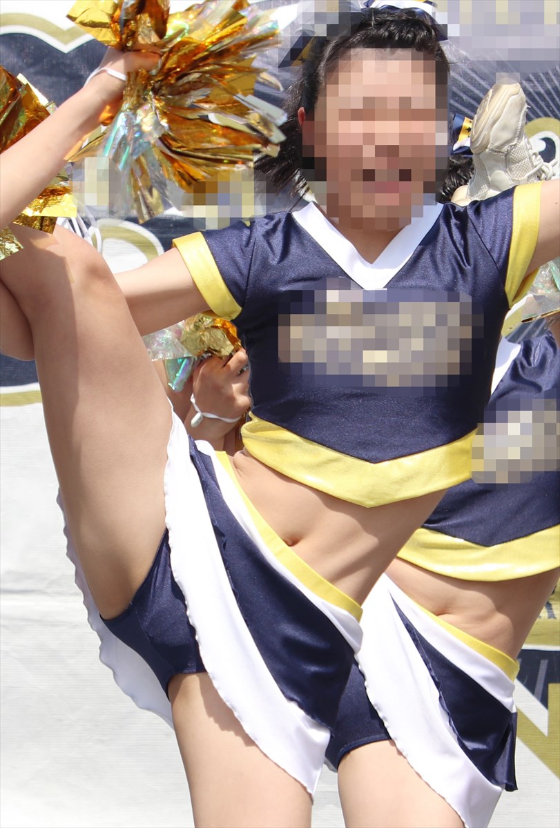 Jr.チア16【静止画379枚+FHD動画、元気美少女達、大開脚、薄手アンスコ他】