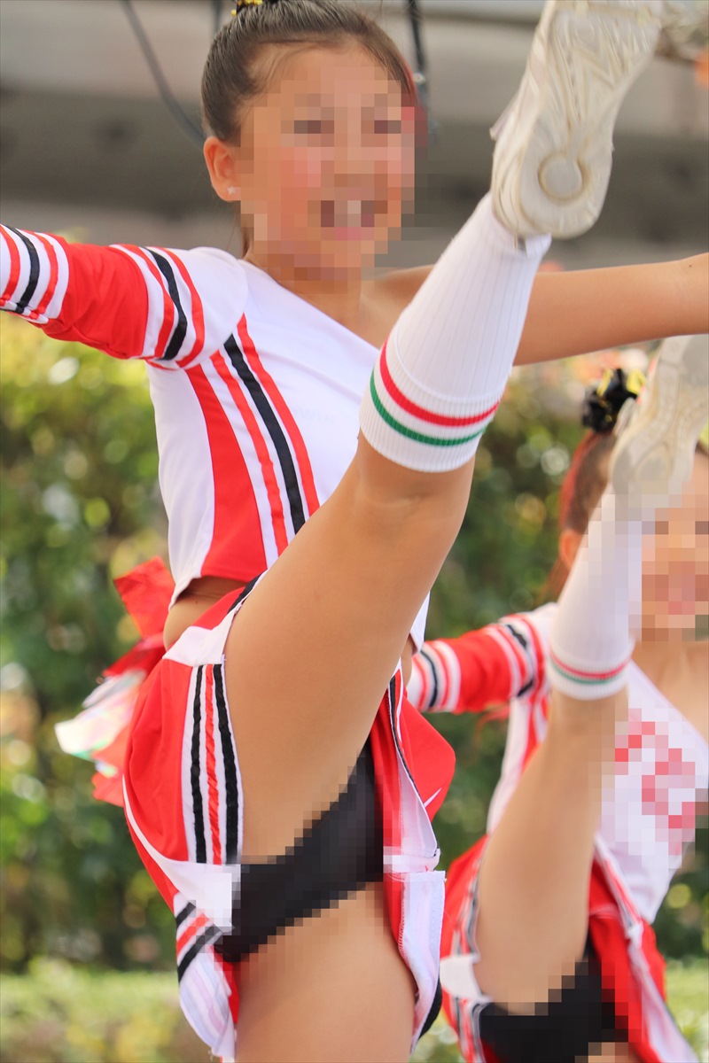 Jr.チア18【4K動画+静止画251枚、肉感美少女、薄手アンスコ、ハミパン、開脚連発他】