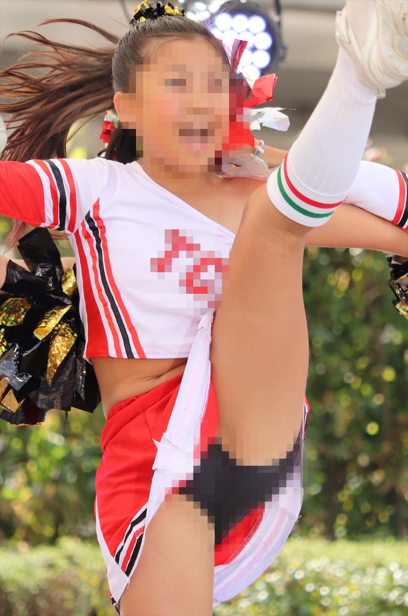 Jr.チア18【4K動画+静止画251枚、肉感美少女、薄手アンスコ、ハミパン、開脚連発他】