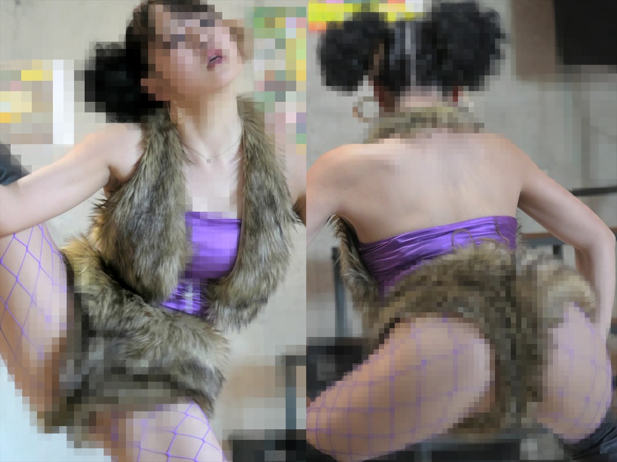 ダンス10【4K動画、全力腰振美少女】