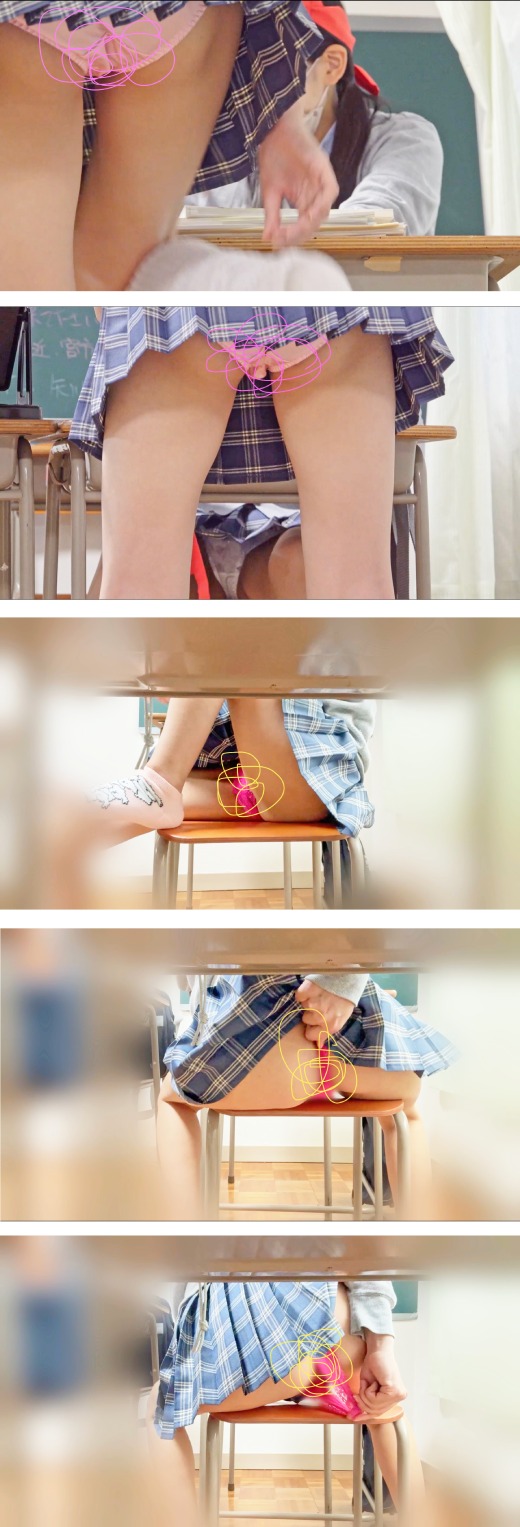 39ま◯こが見える食い込み直し♥美人副担任のパンもろ&着替え