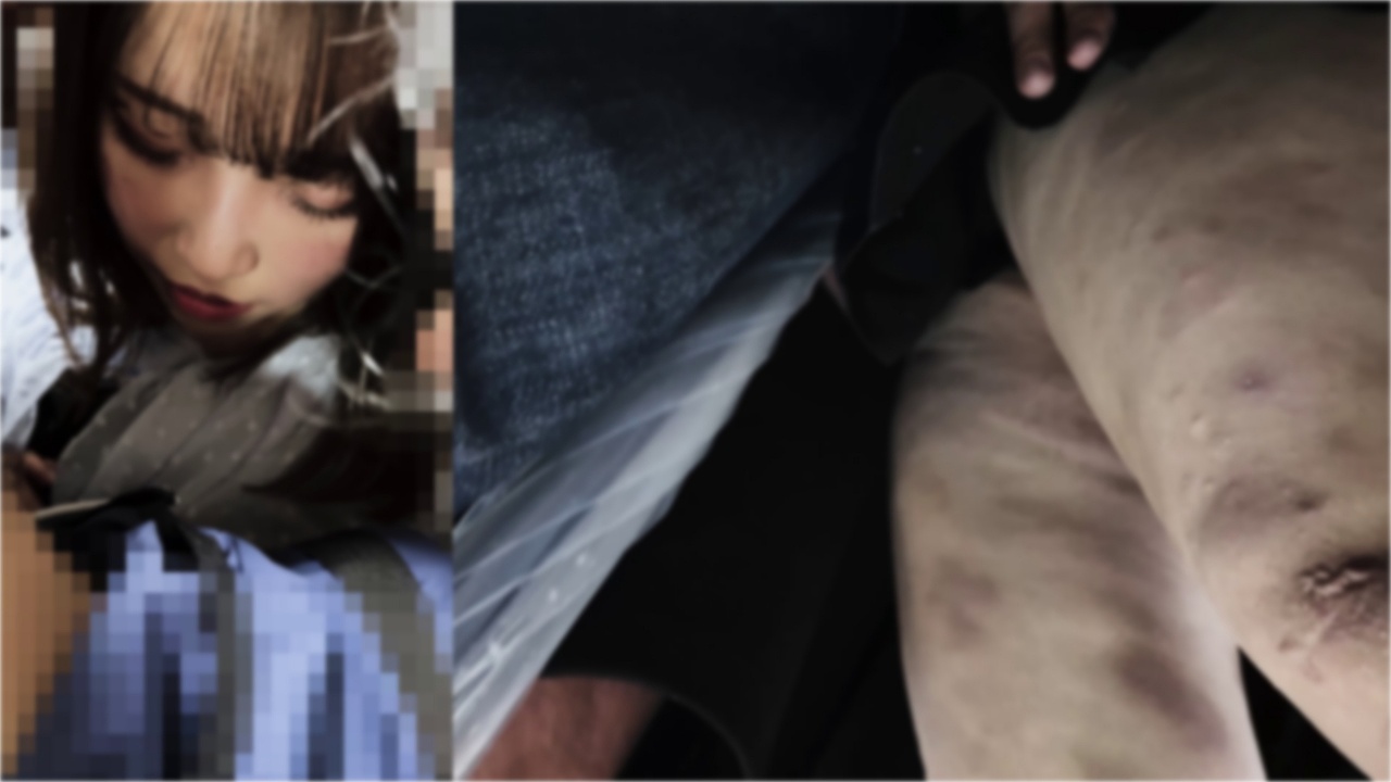 【窃吸/嫌叫】※超遅延電車で乳を吸われまくる女子大生。自然の恵みに万々歳。